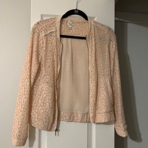 Lauren Conrad blush jacket